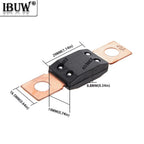 1PCS ANM-H3 30A 32V MEGA Auto Fuse Holder/ANM Bolt-on blade fuse holder Flat Type Fuse175A 200A 225A 500A 60A 80A 100A 125A