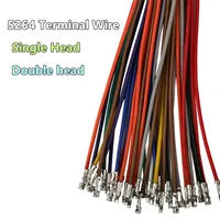 10/20sets Lot 5264 2.54 2.5mm Pitch Female Housing+Straight/curved needle+Terminal 2P~12Pin 5268 For PCB Wire To Board Connector