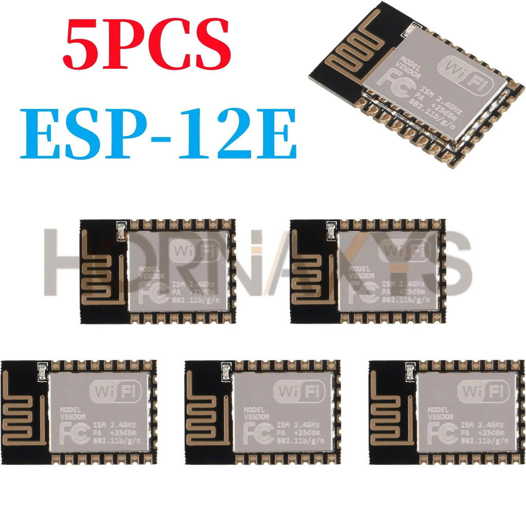 5/10pcs ESP8266 ESP-12F ESP-12E WiFi Serial Module Microcontroller 802.11N Wireless Transceiver Remote Port Network Module New