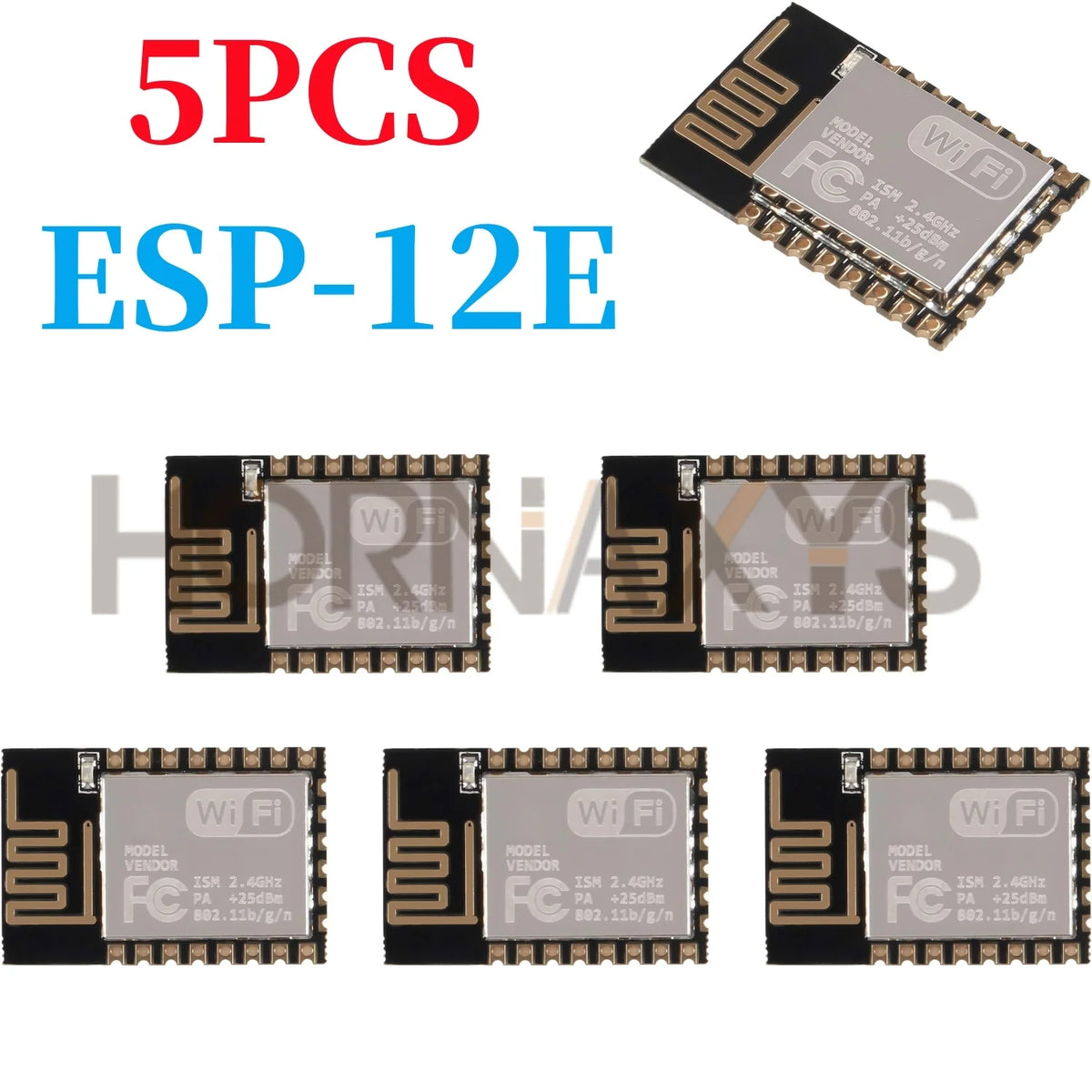 5/10pcs ESP8266 ESP-12F ESP-12E WiFi Serial Module Microcontroller 802.11N Wireless Transceiver Remote Port Network Module New