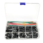 SM 2.5mm Connectors Male Female Plugs Sockets with 22AWG Pre-Crimped Cable Wire Compatible with JST SM 2 3 4 5 6 Pin Housing Kit