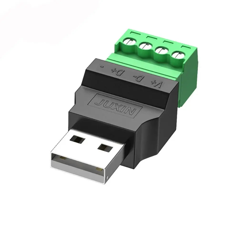 Type A USB Connector USB Plug USB 2.0 Adapter Connector Jack Type-A 4-pin Male/Female Plug 4 pin 4 Pin Screw Terminal Plug