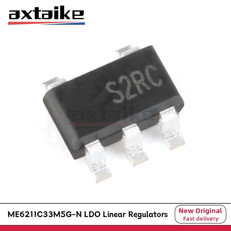 20PCS ME6211C33M5G-N ME6211C33M5G ME6211C33 SOT23-5 3.3V 500mA SMD ME6211 High Speed LDO Linear Regulators Power Chip IC