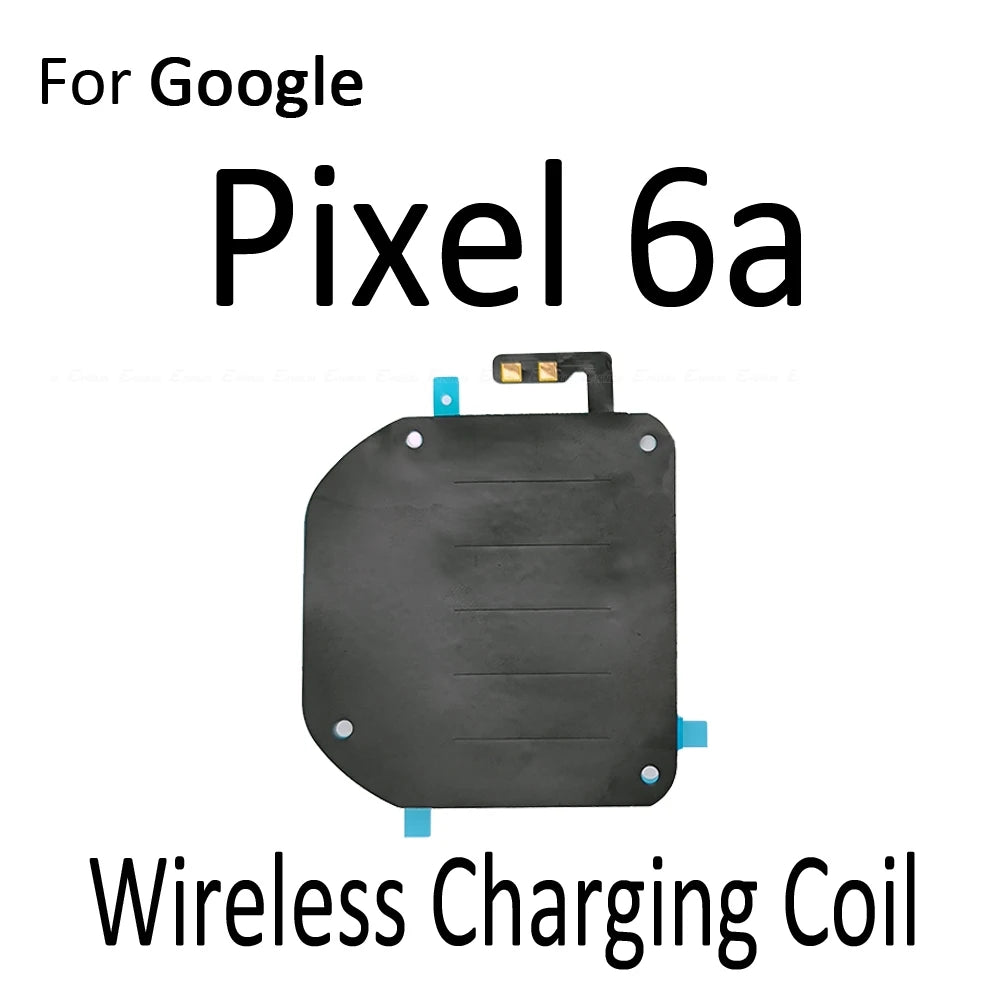 Wireless Charging Chip NFC Coil Parts For Google Pixel 6 7 8 9 Pro XL 6a 7a 8a Charger Panel Sticker Flex Cable