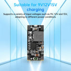 18650/21700 Lithium Battery Charging Module With LED Indicator Suitable For High Current 9V12V15V Charging Superior To TP4056