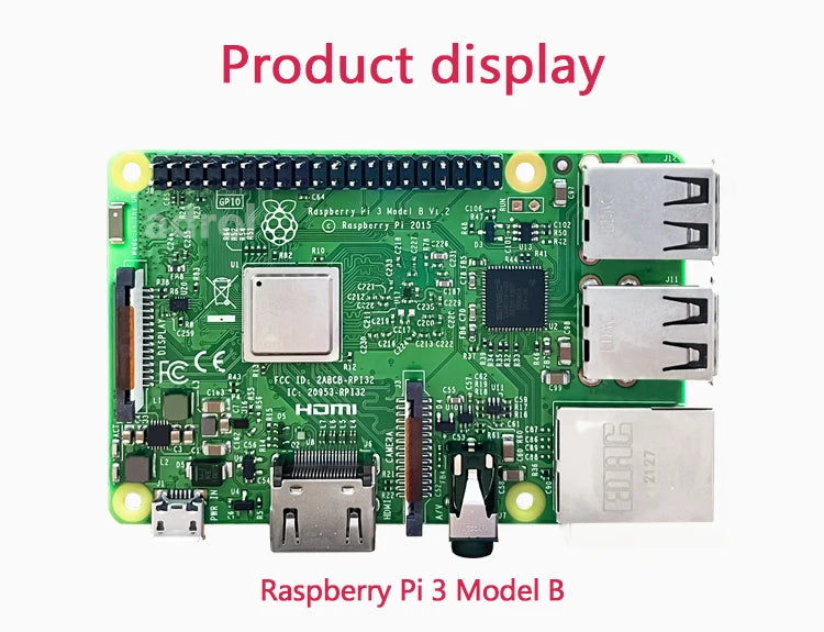 Original Raspberry Pi 3 Model B /3B+ Plus BCM2837 1.2G ,Raspberry Pi 3 B+ with 2.4G & 5G WIFI 4.2 Bluetooth and PoE