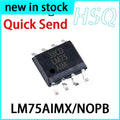 1PCS New LM75AIM LM75AIMX/NOPB Screen Printed LM75 SOP-8 Temperature Sensor IC