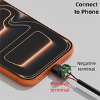 Solderless Plug USB C to 2Pin Terminal Adapter Screw Micro Type-C Male to 2 Pin Crimp Terminal Block 5V Charging Conversion