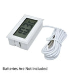 Mini LCD Car Digital Thermometer Hygrometer Temperature Indoor Outdoor Temperature Sensor Humidity Meter Gauge Instruments
