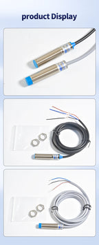 FSY12 M12 round Capacitive Proximity Sensor Switch Non-contact Positioning Sensor for Industrial Use