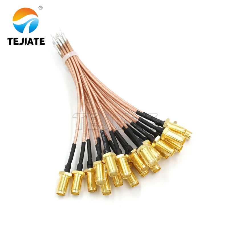 1PCS UF. L to SMA Jumper SMA Connector uFL/u.FL/RF Antena UFL Seat, RF Antena UFL Seat to SMA Connection Line RG178
