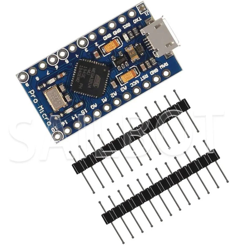 10-1PCS Pro Micro ATmega32U4 5V 16MHz Original Chip Replace ATmega328 For Arduino Pro Mini For Leonardo UNO R3