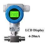 Differential Pressure Sensor Transducer 0-2.5Mpa 0-25bar M20*1.5 Wind Water Differential Pressure Transmitter 4-20mA 0-10V RS485