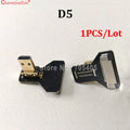 1PC Ribbon Flat FPV HDMI-Compatible Connector Flexible Cable Raspberry Pi 4 Micro HDTV To HD/Mini HD Female 90 Degree FFC 20pin