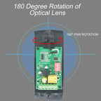 IP54 Automatic gate wireless battery infrared safety beam photocell sensor with presence function