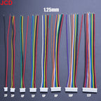 10pc 1.0 1.25 1.5 2.0 2.54 Sh/Jst/Zh/Ph/Xh 1.0mm 1.25mm 1.5mm 2.0mm 2.54mm Female Plug Connector With Wire 2/4/5/6/8/10/12P Pin