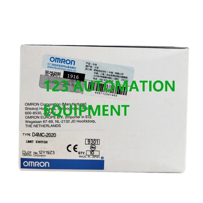 Authentic New Omron D4MC-1000 2000 2020 5000 5020-N 5040-N High Utility Enclosed Limit Switch 10A 250V