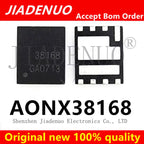 (2-5pcs) 100% Original New AONX38168 AON38168 Printing Silk 38168 QFN5*6 N Channel 25V60 Chipset