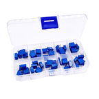 10 kinds of 50pcs 3296W multi-turn precision adjustable resistor trimmer potentiometer ESC kit 500R/1K/2K/5K/10K/20K/50K/100K/1M