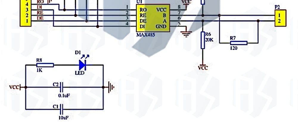 1PCS/5PCS   MAX485 module, RS485 module, TTL turn RS - 485 module, MCU development accessories rs 485