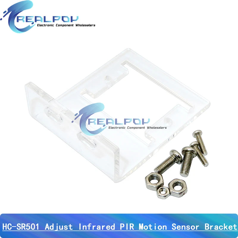 HC-SR501 Adjust IR Pyroelectric Infrared PIR Motion Sensor Detector Module Motion Sensor Detector Module HC SR501 Bracket