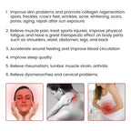 45W Red Light Therapy Panel 660nm&850nm for Body Pain Relief Near Infrared Photon Beauty Instrument Home Use Device LED Light Therapy Lamp for Anti-Aging, Pain Relief, with Stand, Hooks and Sunglasses