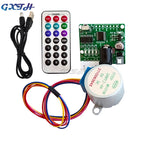 5V 4-Phase 28BYJ48 DC Gear Step Stepper Motor ULN2003 Driver Board ULN2003 PIC MCU DIY Remote Control
