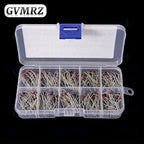 200Pcs 1W Zener Diode Assortment Box Kit 1N4728 1N4729 1N4730 1N4731 1N4732 1N4733 1N4734 1N4735 1N4736