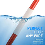 Clear/White 3:1 with Glue Shrinkable Tube 1.6mm ~ 39mm Dual Wall Adhesive Lined Polyolefin Insulated Protect Wire Wrap Sleeving