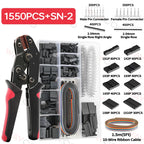 460/1550PCS Dupont Connector Kit JST-XH 2.54mm Set 2/3/4/5/6Pin Housing Adapter Male/Female Pin Header Terminal for Wire Cable