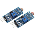 10pcs 3 Pin 4 Pin Photoresistor Sensor Module Light Detection LDR for Arduino Light Control Switch DIY