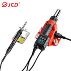 JCD 8898 Soldering Station 2 In 1 Soldering Iron Hot Air Rework Welding Station with Sleep Mode For BGA PCB IC SMD Repair Tools