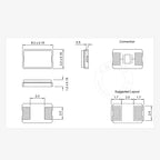 5032 ceramic passive crystal oscillator SMD2 8m 8.000 10M 12M 16mhz 20M 24M 25mhz 27M 10PCS