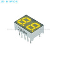 10pcs 0.28 Inch 10Pins 2281AY 2281BY 2 Digits Bits 7 Segment Yellow LED Digital Display Digitron Common Anode Cathode C-C C-A