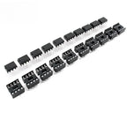 NE555 NE555P IC 555 & 8 Pin DIP Timer Programming Oscillator Chip Sockets Kit 1/5set