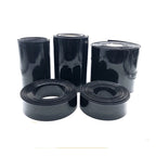 1KG 29.8~150MM PVC Heat Shrink Tube Shrinkable Cable Sleeve For 18650 Lithium Battery Pack + 100pcs Insulating Adhesive Paper