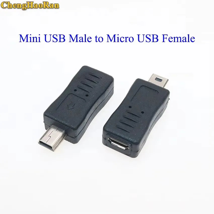 1pc Micro/Mini USB or USB 2.0 Male Female Printer USB Plug Jack Power Connector Charging Adapter for Phone MP5 Ect