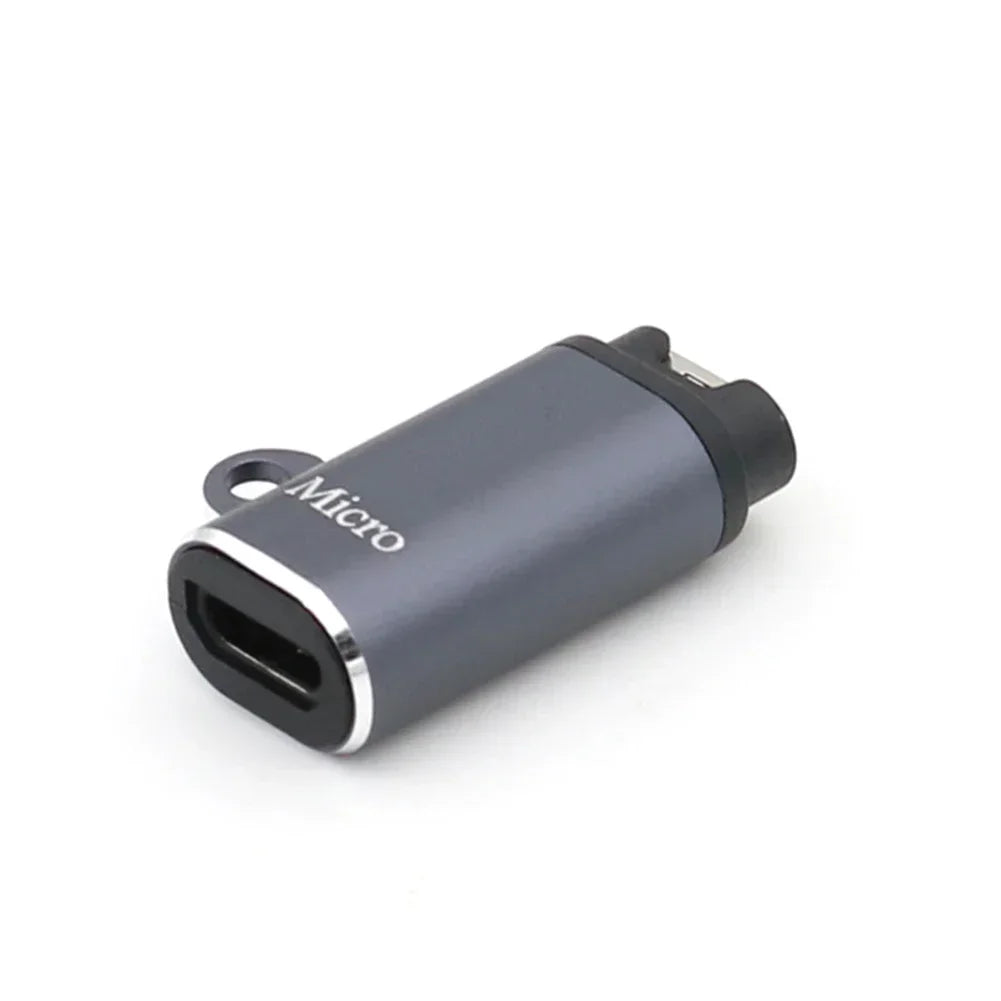 Type C/Micro/ios USB Charger Adapter For Garmin Fenix 7/6/5 Instinct 2S Venu 2 Plus EPIX forerunner 745 Watch Charging Converter