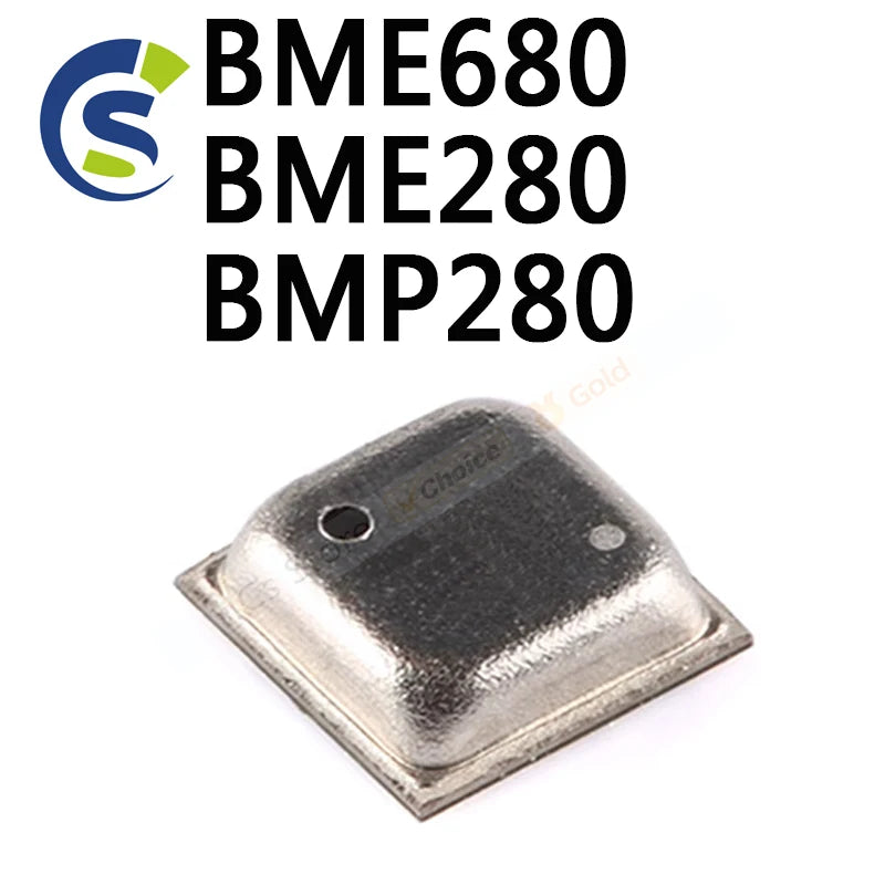 1PCS New and Original LGA-8 SMD MEMS Digital Gas Pressure Temperature Humidity Sensor IC Chip BME680 BME280 BMP280