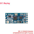 20Pcs/1pc HC-12 433Mhz SI4438 SI4463 Wireless Serial Port Module 1000m UART 3.3V/5V TTL Level With Antenna Bluetooth-compatible