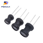 10PCS 6*8 8*10 9*12mm DIP inductor 2.2/3.3/4.7/10/15/22/33/47/68/100/150/220/330/470/680uH 1/1.5/2.2/3.3/4.7/10/20/30/100mH