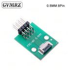 0.5mm 1.0mm pitch Connector SMT Adapter to 2.54mm hole FPC FFC Cable Welded board With Pin / Empty Board 6P 8P 10P 12P 20P 24P