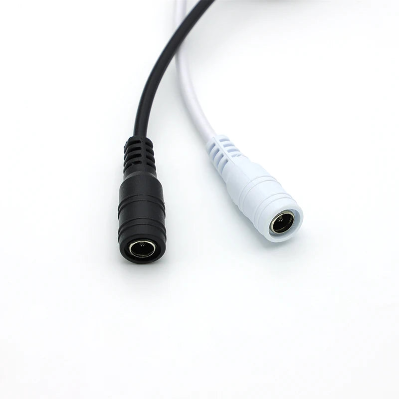 Inline 304 Switch On Off with Female Male Power Cable 5.5x2.1mm DC Connector Switch 5V 12V 24V for CCTV LED Strip Light