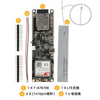LILYGO T-A7670E R2 4G LTE CAT1 ESP32 Support GSM GPRS EDGE