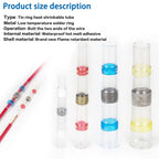 50-1200PCS Heat Shrink Tubing Wires Cable Sleeves Waterproof Solder Seal Wire Connector Electric Cable Protection with Heater