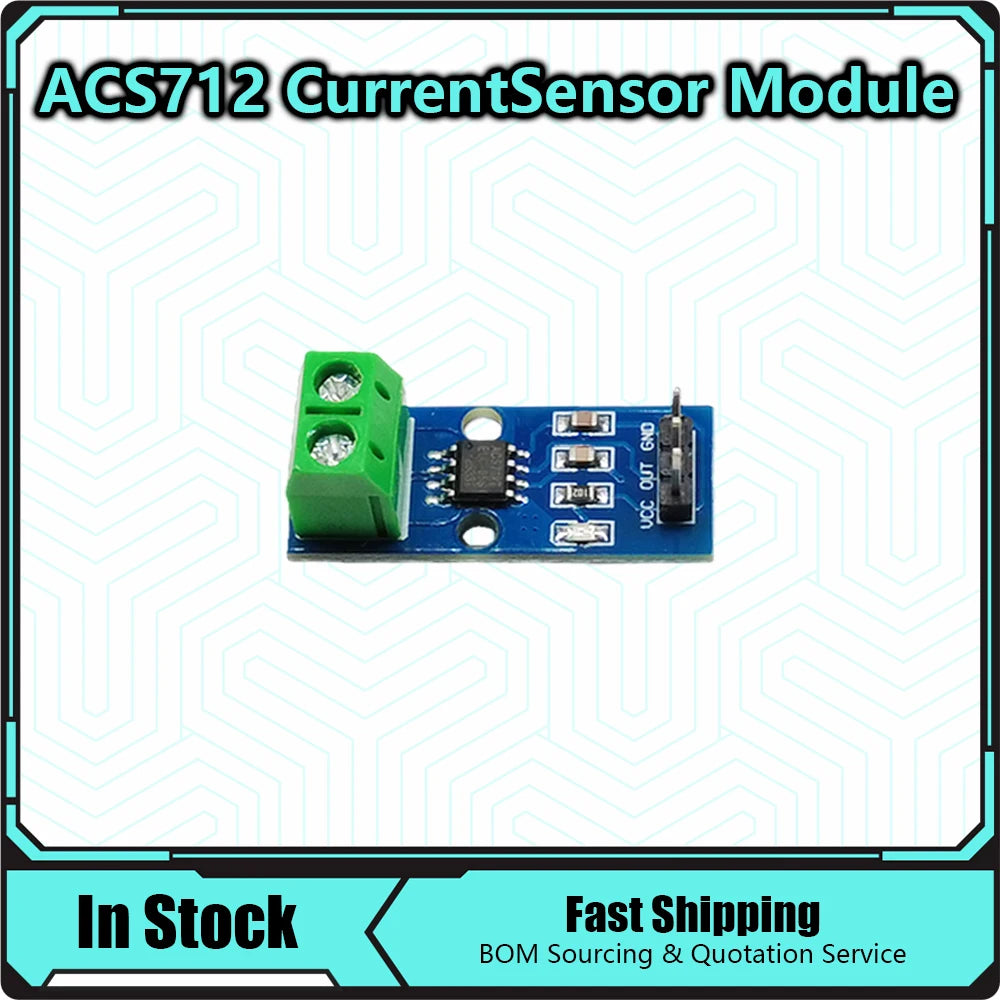 ACS712 5A 20A 30A Range Hall Current Sensors Module ACS712 Module For Arduino 5A 20A 30A