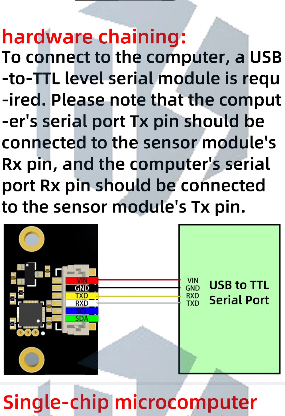 TOF53200/TOF53400 2M/4M ToF Distance Sensor - VL53L1X/VL53L0X 3V-5V for Arduino Projects