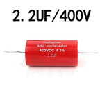 2pcs Audiophiler Axial MKP Capacitor Audio 400V 10UF/400V 0.1UF 1UF 3.3UF 4.7UF 6.8UF 7.5UF 8.2UF 12UF 15UF 18UF 22UF 33UF 47UF