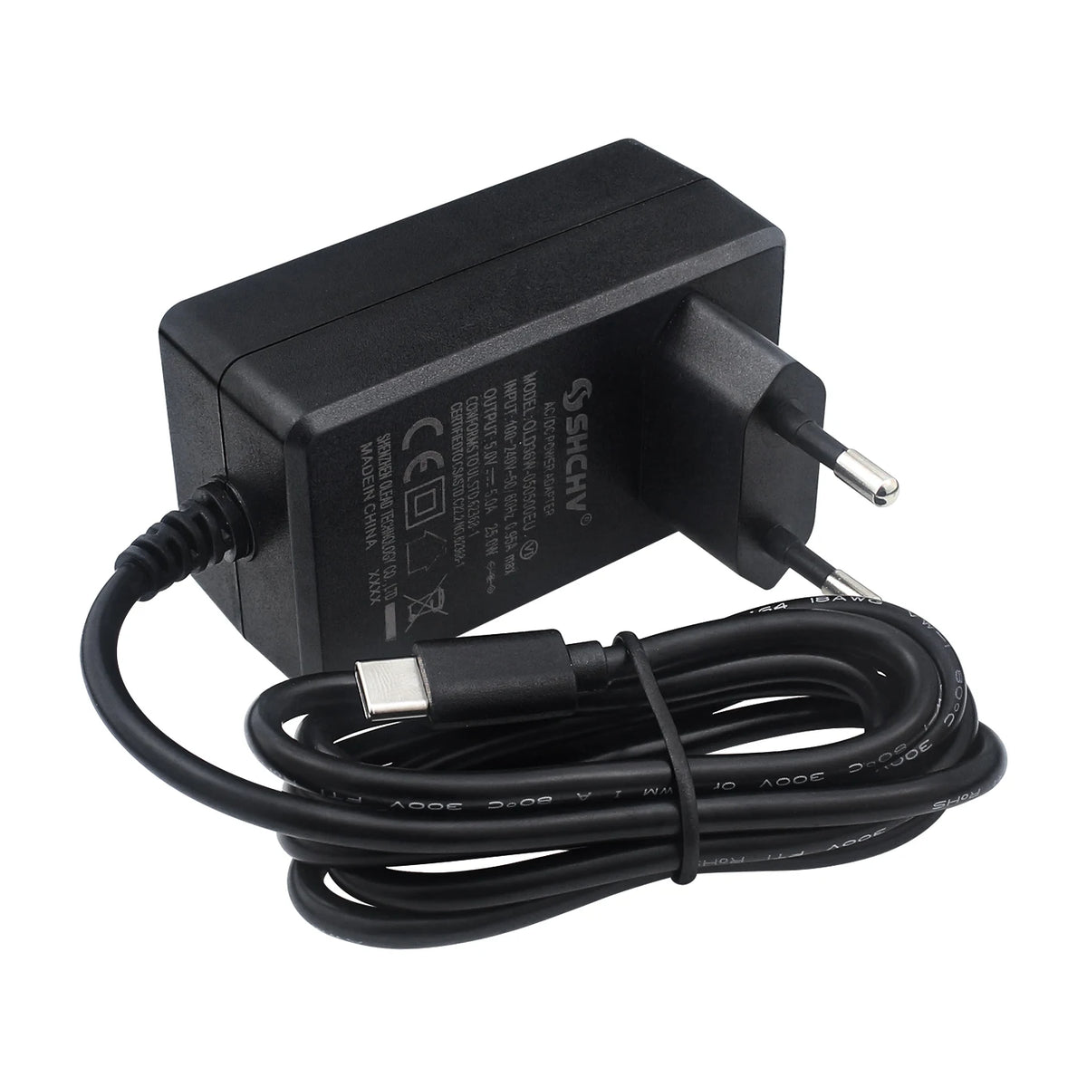 5V 5A 25W Power Adapter USB Type C Port Power Supply EU US UK AU Plug Charger for Orange Pi 5 Plus Pro Max Ultra Raspberry Pi 5
