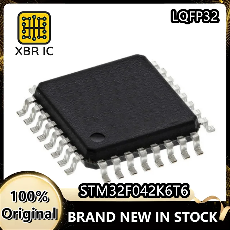 (10/30 Pieces) STM32F042K6T6 32F042K6T6 LQFP-32 ARM Cortex-M0 32-bit Microcontroller-MCU New Original Authentic Spot Fast